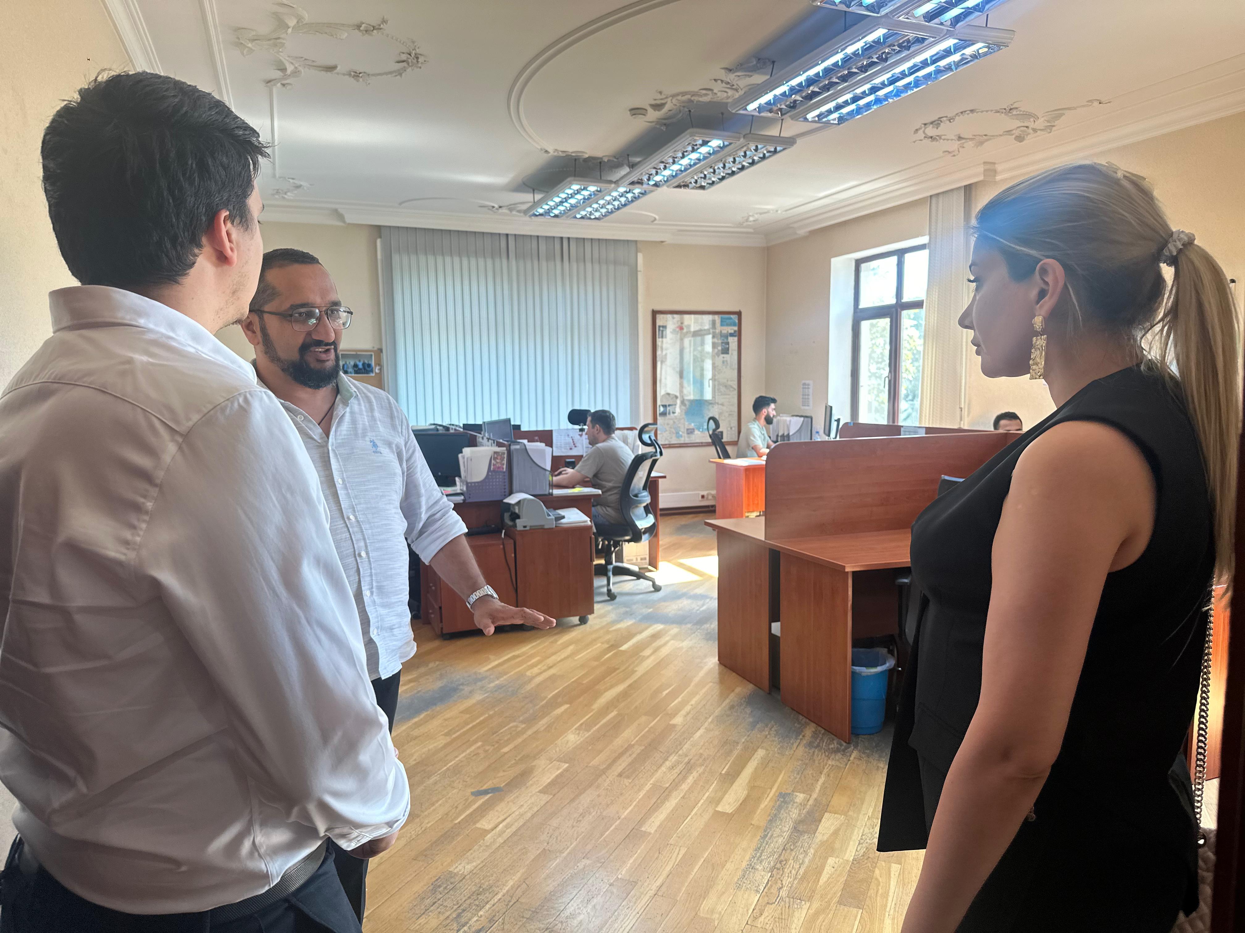 Türkiyə-Azərbaycan İş Adamları və Sənayeçiləri İctimai Birliyinin üzvü ACE Forwarding MMC ziyarət edilib.